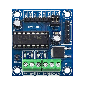 ミニ4CH 4チャンネルモータードライブドライバーシールドL293 L293D拡張ボードモジュール - Product Image 2
