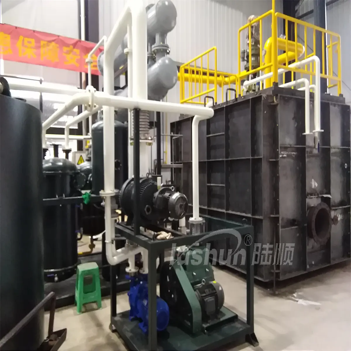Distillazione di riciclaggio degli oli usati del petrolio di migliore prezzo all'impianto di raffinazione dell'olio di Base