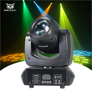 120W מיני DMX 120Watt חד ספוט LED אור קרן ראש נע עבור DJ דיסקו מועדון