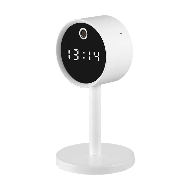 Top Quality New Design Table Clock Camera Alarm Setting Mini Camera Ip Clock Camera Mini Camcorder