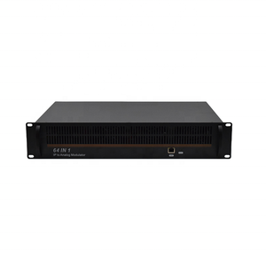 IPM6102 64 in 1 UDP RTP SPTS MPTS MPEG2 H264 H265 IP Stream to PAL BG DK NTSC modulatore analogico Secam - Product Image 4