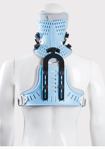 Dukungan Orthosis Tengkuk Thoracic, Penyangga Orthosis Kepala Leher Dada Orthotics Tengkuk Vertebra Dapat Disesuaikan - Product Image 3