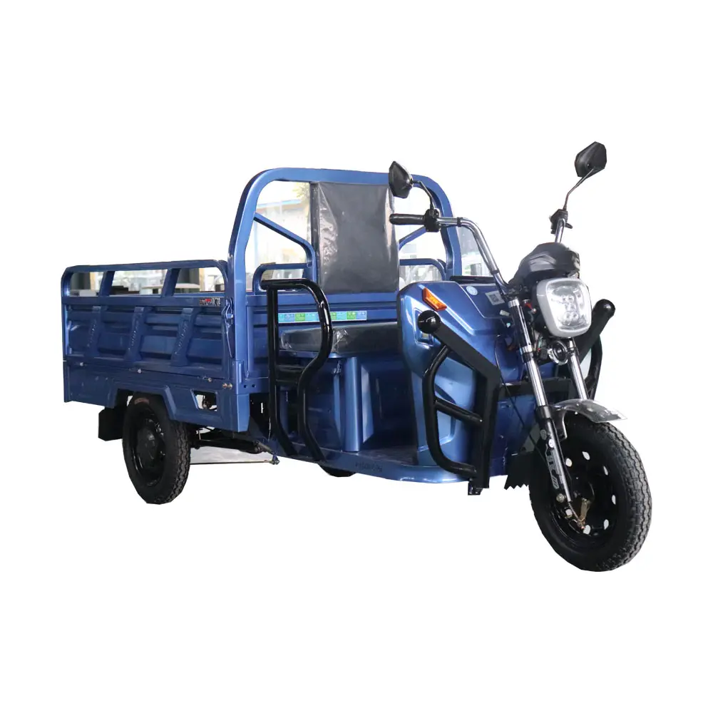 KEYU oem convertible 3 wheels electric tricycle cargo bike large space adult electric tricycles