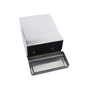 Paslanmaz çelik hijyen sıhhi kutuları banyo Flip-Top temizlik peçeteleri doku çöp kutuları - Product Image 6