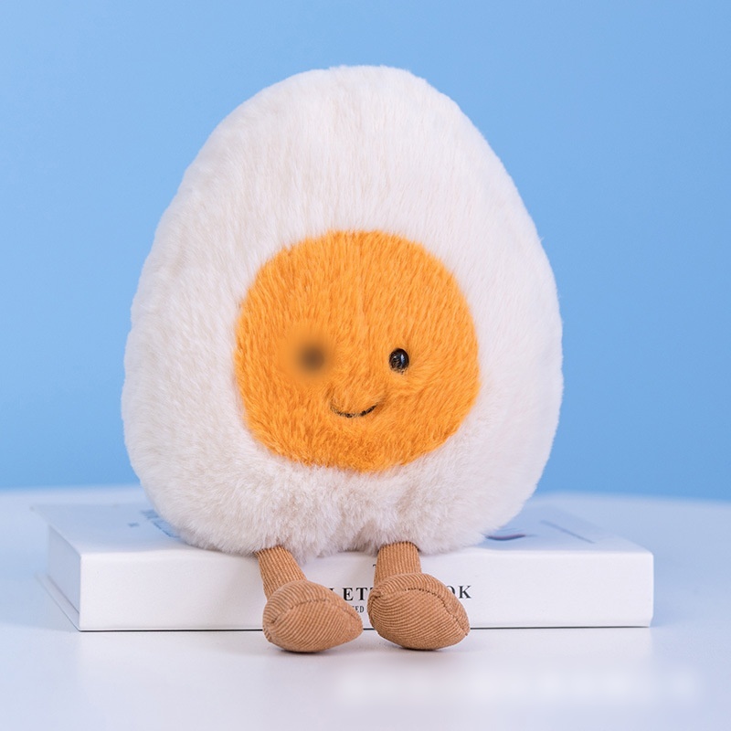 Uovo sodo sorridente