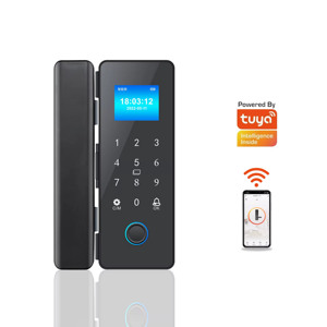 WiFiTTLockAPPリモートロック解除スマートスライドドアデジタルロックコード指紋電気引き戸ロックTuya - Product Image 1