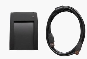 Lector RFID de escritorio YIAN A03 LF para etiqueta de Animal interfaz USB 2,0 134,2 kHz escritor de código interfaz portátil RS232 lector RFID LF