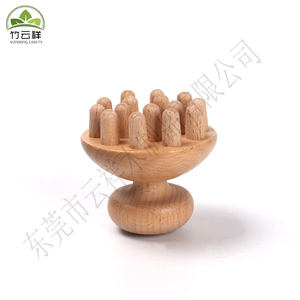 Phong cách nhỏ màu gỗ nguyên liệu có thể được đánh dấu bằng laser hoặc UV in kích thước tùy chỉnh bằng gỗ Thanh massage - Product Image 3