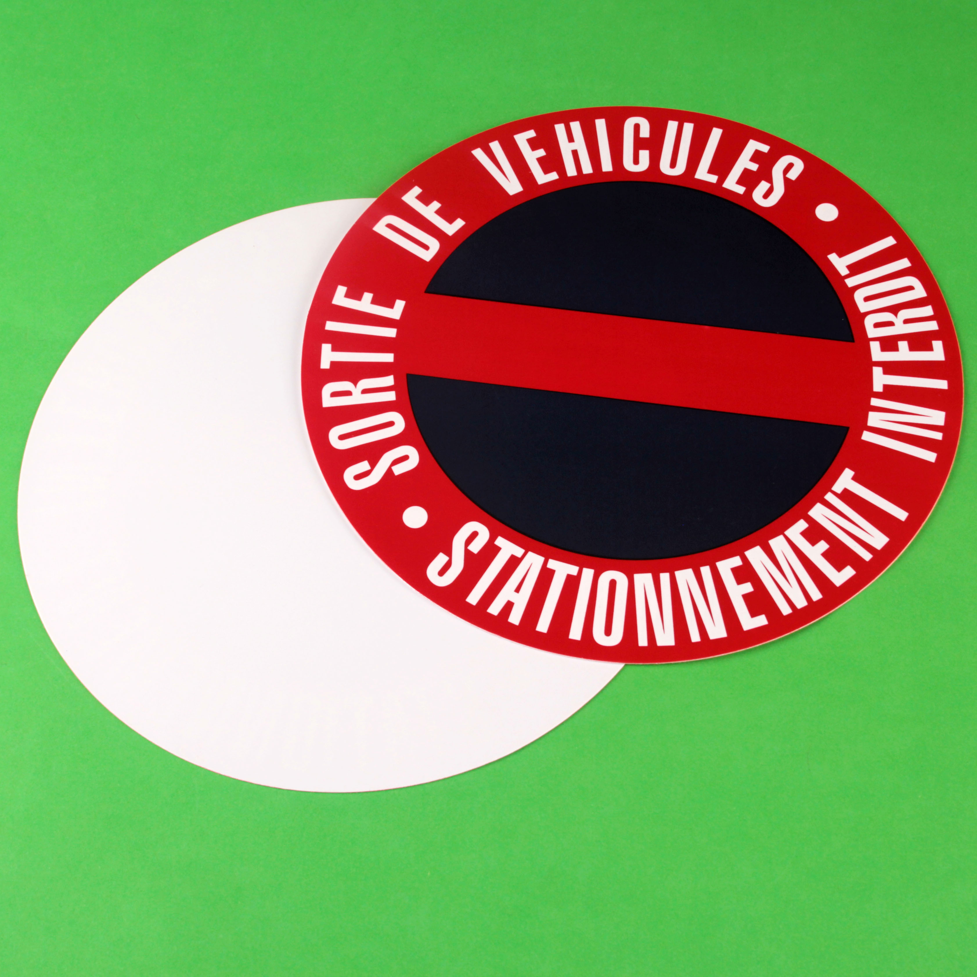 1mm PP No Parking Sign
