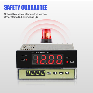 TOKY 48*96mm Digitales Voltmeter Ampere meter Einphasiger Mehr kanal eingang 2 Schleifen Alarm ausgangs feld