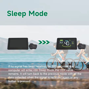 Urban Travel Integrated <strong>Speedometer</strong> Colour <strong>LCD</strong> <strong>Display</strong> Electronic Cycling Computer Speed/Mileage Accessory For Ebike <strong>Bicycle</strong> - Product Image 3