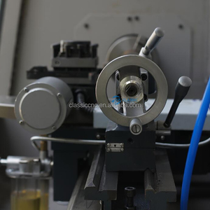 CNC210 Mini CNC Drehmaschine Drehmaschine Japan Servomotor USB Programmierung für Bildungs labors