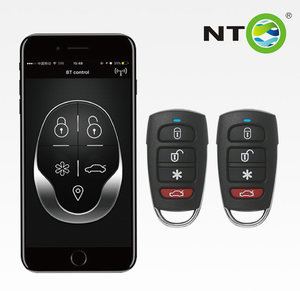 NTO sirena de alta tecnología 12V código Variable módulo Valet cerradura Central diente azul Coche Control remoto coche alarma sistema de seguridad