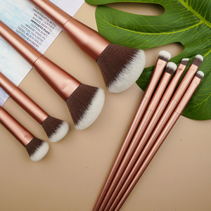 Chuyên Nghiệp Sang Trọng Tăng Vàng Trang Điểm Bàn Chải Tùy Chỉnh Chất Lượng Cao Tổng Hợp Tóc Bàn Chải Thiết Lập Cho Cơ Thể Mắt Trang Điểm - Product Image 4