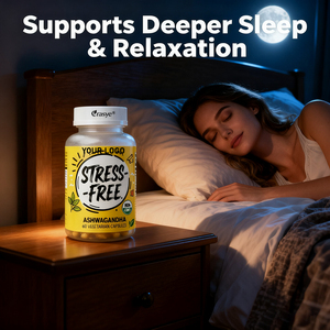 Oem/Odm Aanpasbare Biologische <span class=keywords><strong>Ashwagandha</strong></span>-Poedercapsules 600Mg <span class=keywords><strong>Ashwagandha</strong></span> Kruidensupplement Voor Stressvermindering, Energieondersteuning - Product Image 4