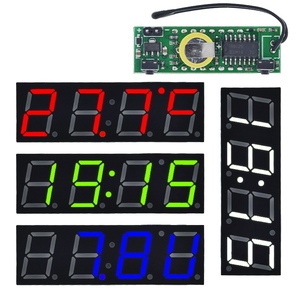 TZT 3 In 1 LED RX8025T orologio digitale modulo di tensione di temperatura fai da te tempo/termometro/voltmetro DC 5-30V per Arduino