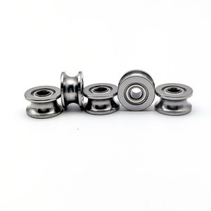 ลูกรอก U624ZZ เหล็กชุบโครเมี่ยมทนทาน4x13x7สำหรับรางรางรางระบบเคลื่อนที่เชิงเส้นกันน้ำและกันสนิม - Product Image 3