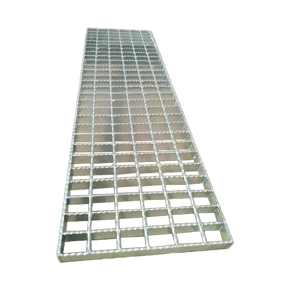 機械溶接鋼メッシュグリッドグリルプラットフォームプレスロック鋼格子通路フローリング亜鉛メッキプレーン鉄筋鋼格子