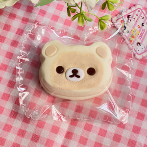 Süper sevimli kolay ayı serisi Squishy Unisex tutam mümkün süper yumuşak stres giderici sıkmak oyuncak yüksek görünüm seviyesi dekompresyon