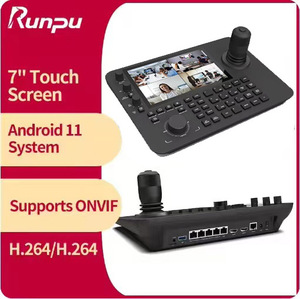 USD496จัดส่งฟรีที่ควบคุมด้วยจอยสติ๊กแบบเรียลไทม์รุ่น ndi HX 4K HD Mi Lan หน้าจอสัมผัส7นิ้ว PTZ IP คีย์บอร์ด V2สตรีมสดแบบเรียลไทม์ - Product Image 2