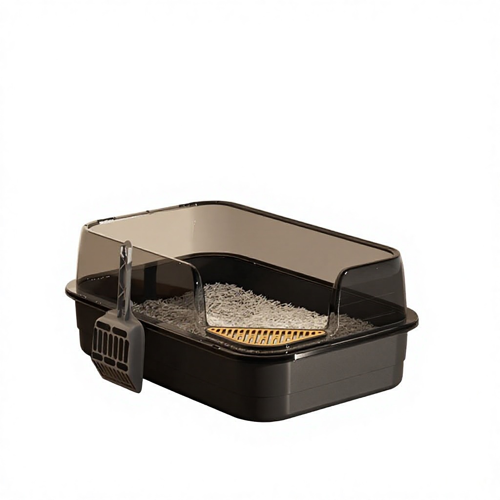 Negro obsidiana - Tamaño grande - Caja cuadrada de 25 jin