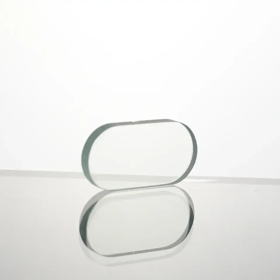 사용자 정의 모양 크기 강화 투명 붕규산 강화 유리 시력 유리