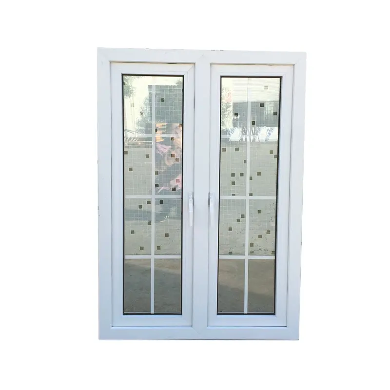 عرض ساخن منتج OEM تصنيع محترف شبكة نافذة وباب UPVC تصميم