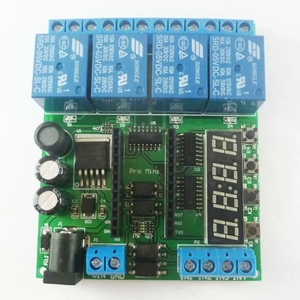 IO22C04 DC 5V 12V 24V 4 Channel Pro mini PLC scheda relè Shield modulo per Arduino ritardo Timer - Product Image 1