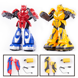 Somatosensory Battle <strong>Robot</strong> Toy Dual Player <strong>Rc</strong> <strong>Fight</strong> <strong>Robot</strong> Game Gesture Remote Control <strong>Robot</strong> Boxing Set With Light Music - Product Image 6