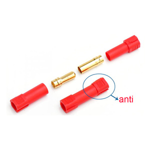 AMASS XT150 konektörü yüksek anma akımı adaptörü 6mm mermi konektörü altın kaplama muz fişi LiPo pil XT150 fişi RC - Product Image 5