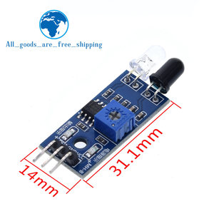 TZT IR Infrarot-Hindernis vermeidung sensor modul für Arduino Diy Smart Car Robot Reflective Photo electric 3PIN