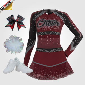 子供の歓声とダンスの制服カスタマイズされたピンクの歓声 - Product Image 4