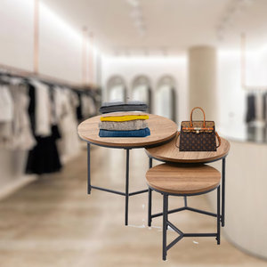 Advertising <strong>Display</strong> Shop Product <strong>Display</strong> <strong>Table</strong> 3 Level <strong>Table</strong> <strong>Display</strong> Customized Supermarket Retails Stand <strong>Table</strong> - Product Image 3