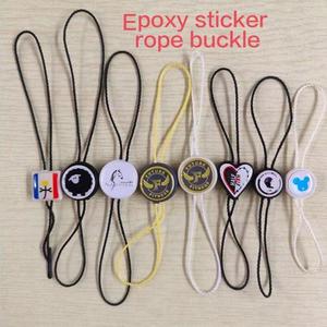 Nylon and Polyester Ribbon Heat Stamp Foil LOGO Hangtag <strong>String</strong> <strong>Loop</strong> Embossed Name Logo for Clothing - Product Image 3