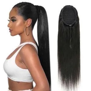 drawstring ponytail