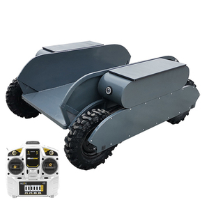 AT-500 Custom Industrial Use 500KG Payload Large Wheels All Terrain Stone Slab <strong>Electric</strong> Transport Cart