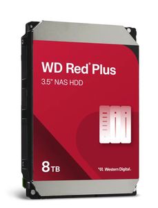 ฮาร์ดไดรฟ์ภายใน8TB WD สีแดง PLUS NAS 5640 RPM SATA 6กิกะไบต์/วินาที256 MB Cache 3.5 \" โลหะเดสก์ท็อปรุ่นใหม่ WD80EFPX ใหม่ - Product Image 3