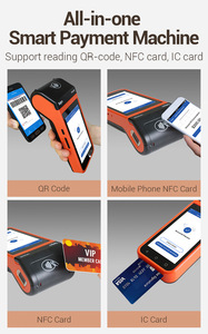 Escáner de código Qr para pago inteligente dispositivo electrónico portátil para tickets con Android Pos, lector de tarjetas Nfc/Rfid - Product Image 5