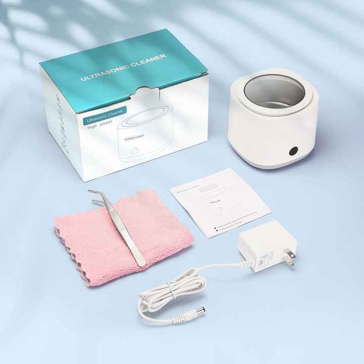 Ultrasonic Cleaner Intelligent Contact Lens Cleaning Machine High Frequency Vibration Portable Contact Lenses Cleaning Machine