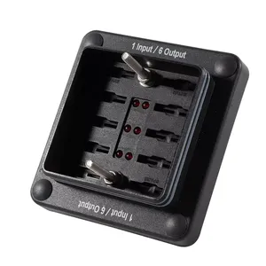 10ウェイDC 12 ~ 32Vブレード海洋ヒューズボックスホルダーヒューズブロックヒューズ端子付きLED警告灯保護カバー自動車用 - Product Image 2