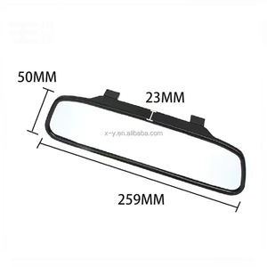 2 entradas de vídeo Monitor de espejo retrovisor de coche universal de 4,3 pulgadas con montaje de clip - Product Image 2