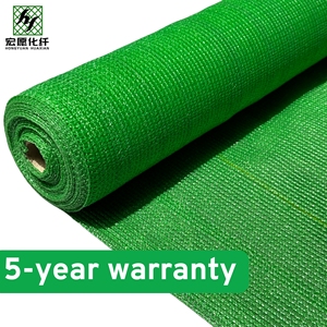 Etichetta personalizzata 60% ombra PE 1 anno con rete ombra verde agricola case per l'agricoltura