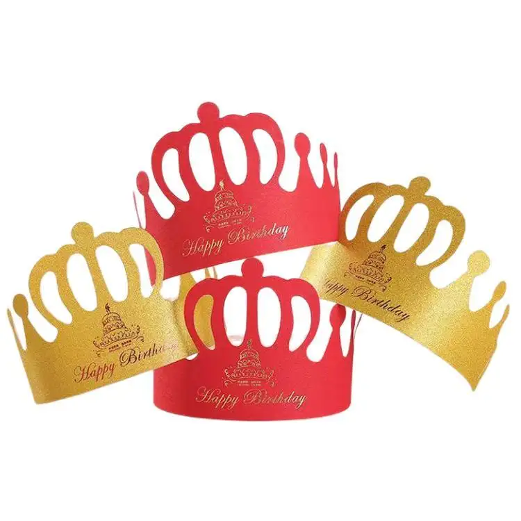 Мультяшная бумажная шляпа для взрослых, регулируемая Корона, детский день рождения с Новым годом, пасхальные уши с Микки-Мики со светодиодными лампами для нового года