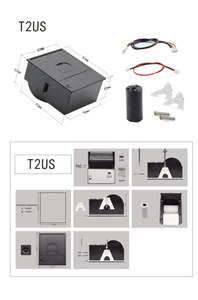 <strong>2</strong> Inch USB RS232/TTL <strong>Port</strong> 58mm Mini Embedded Thermal Panel Receipt Printer in Stock - Product Image 6