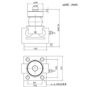 QS-X 10 20 30 T Specialized Customized Production Alloy Steel Weighbridge 10 Ton <strong>Load</strong> Cell