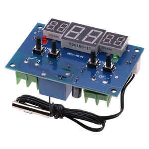 Roarkit DC 12V Thermostat Intelligenter digitaler Thermostat-Temperatur regler mit NTC-Sensor W1401 LED-Anzeige modul - Product Image 5