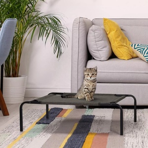 Köpek yaz kullanımınız için soğutmayı benimseyen yükseltilmiş evcil hayvan yatağı (yerden 7.09in yüksekliğini yükselten) - Product Image 1