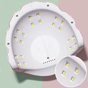 便携式<span class=keywords><strong>40w</strong></span>紫外线指甲灯USB充电自动传感器丙烯酸指甲抛光固化电源快速干燥修指甲灯