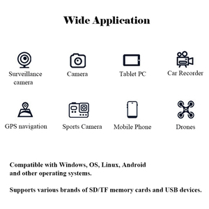 3合1内存sd卡读卡器USB 2.0 C型微型USB TF SD插槽6合1 OTG适配器，用于平板电脑闪存驱动器 - Product Image 5