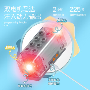 Gorock Remote Control Toys RC <strong>Programming</strong> Block MOC <strong>Tech</strong> Building Blocks Sets With Compatible Model 9656 - Product Image 4